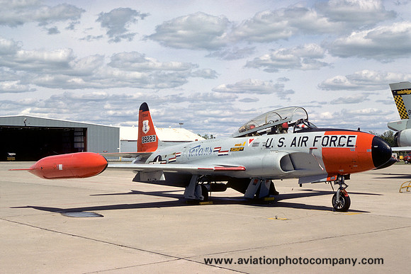 USAF Texas ANG 111 FIS Lockheed T-33A 52-9223 (1977)