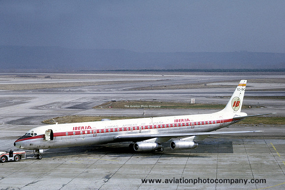 Iberia Douglas DC-8-62 EC-BMZ (1971)