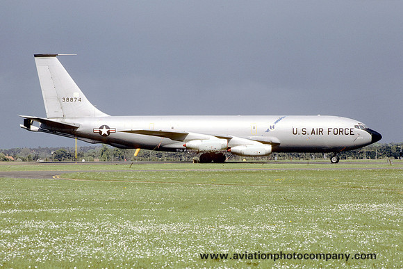 USAF 319 BW Boeing KC-135A Stratotanker 63-8874 at RAF Mildenhall (1981)