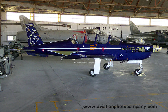 French Air Force Cartouche Dore SOCATA Epsilon 69 at Salon (2016)