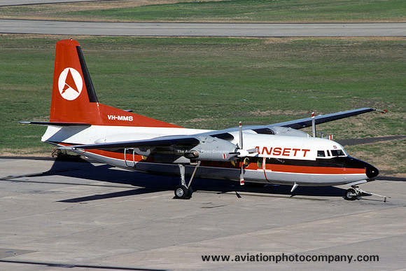 Ansett Fokker F-27 VH-MMS (1981)
