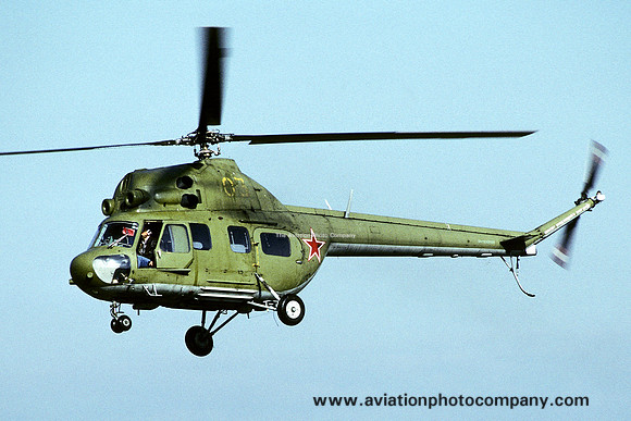 Russian Air Force Mil Mi-2S 03 yellow (1993)