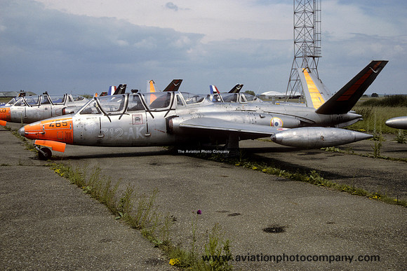 French Air Force Fouga CM.170 Magister 465/312-AK (1995)