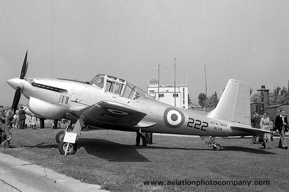 Royal Navy Boulton Paul Sea Balliol T.21 WL716/222