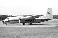 Air Manilla Handley Page Herald G-ASBP at Farnborough (1966)