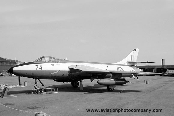 RAF 4 FTS Hawker Hunter F.6 XG185/74 (1973)