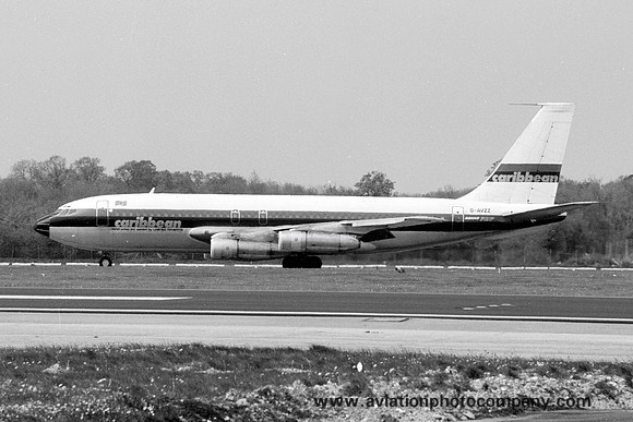 International Caribbean Airways Boeing 707-100B G-AVZZ (1977)