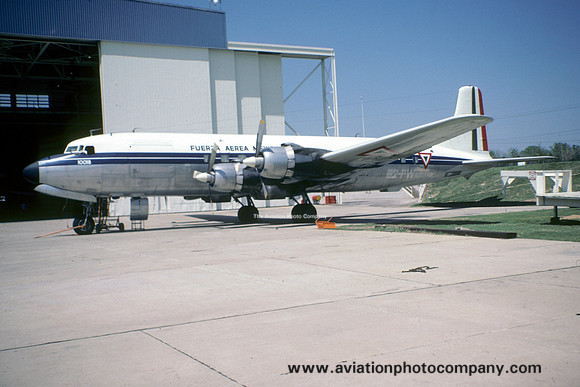 Mexican Air Force Douglas DC-6 10018 (1978)