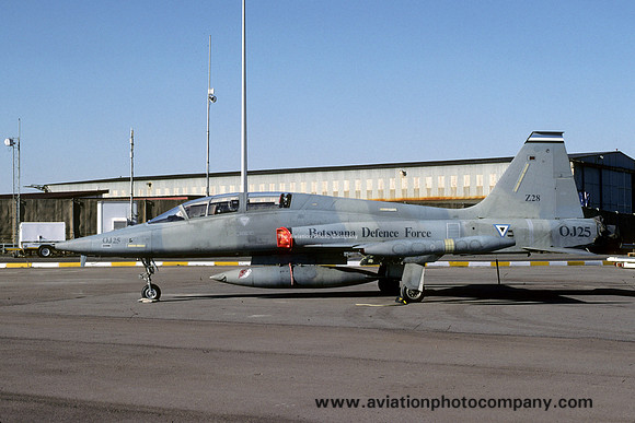 Botswana Defence Force Canadair CF-5D Freedom Fighter OJ25 (2002)