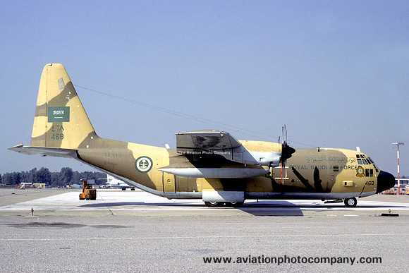 Saudi Air Force 4 Squadron Lockheed C-130H Hercules 468 (1983)