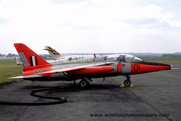RAF 4 FTS Folland Gnat T.1 XR538/01 (1969)