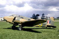 RAF Airspeed Oxford V3388 at the Skyfame Museum (1969)