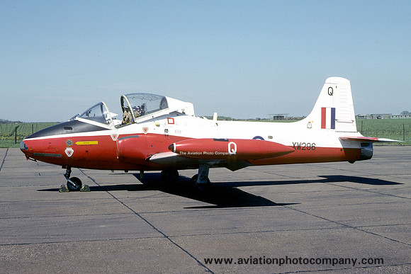 RAF 6 FTS Hunting Jet Provost T.5B XW296/Q (1979)