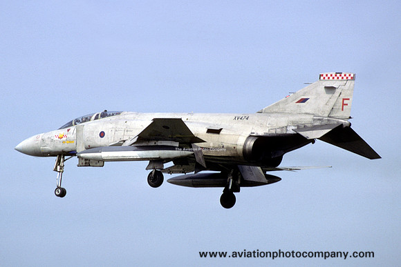 RAF 56 Squadron McDonnell F-4M Phantom FGR.2 XV474/F (1981)