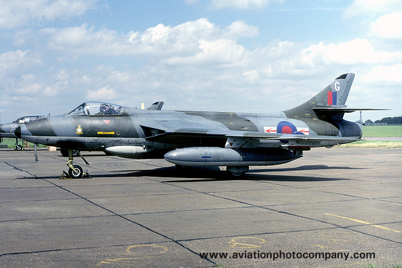 RAF 1 TWU 79 Squadron Hawker Hunter FGA.9 XG228/G (1979)