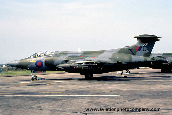RAF 15 Squadron Blackburn Buccaneer S.2 XT279/C at RAF Lossiemouth (1981)