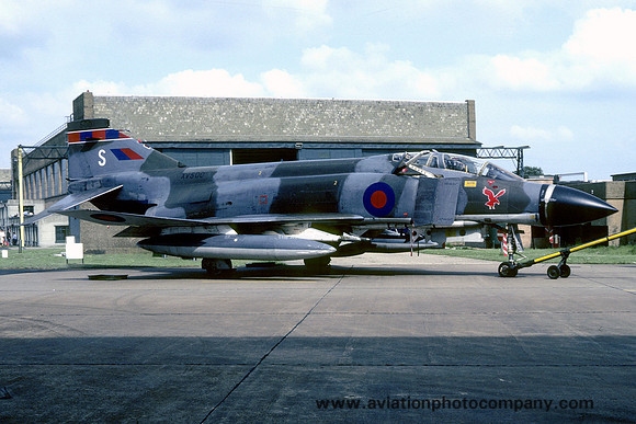 RAF 23 Squadron McDonnell F-4M Phantom FGR.2 XV500/S (1981)