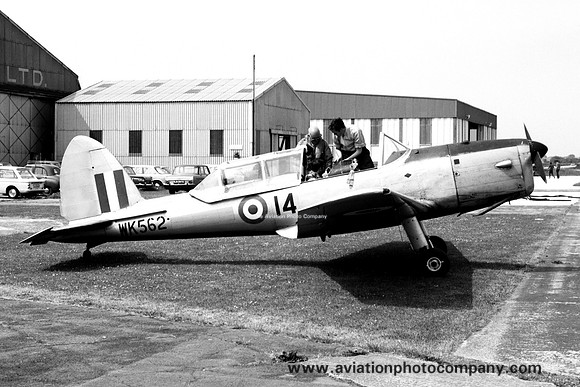 RAF 2 AEF DHC-1 Chipmunk T.10 WK562/14 (1969)