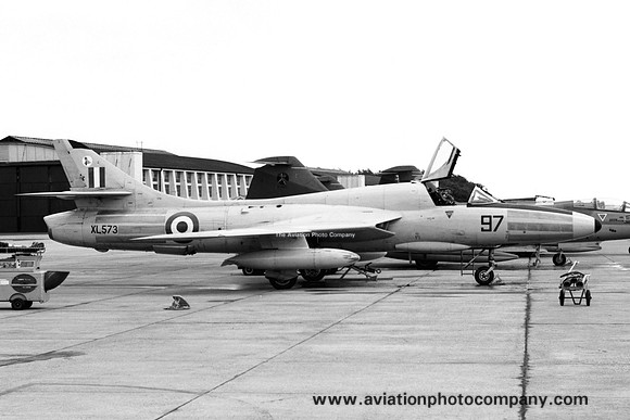 RAF 4 FTS Hawker Hunter T.7 XL573/97 (1972)