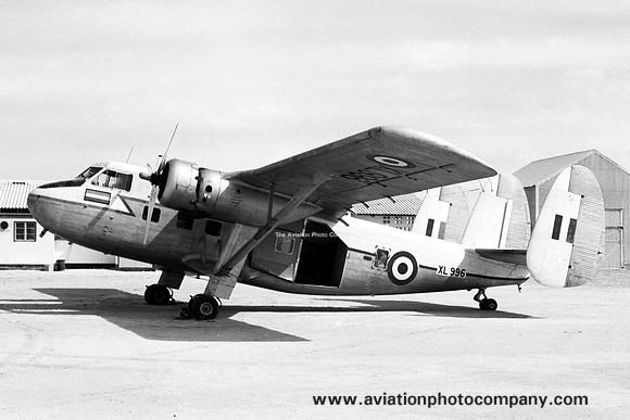 RAF 152 Squadron SAL Twin Pioneer CC.1 XL996 (1966)