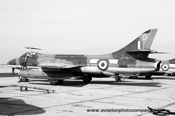 RAF 208 Squadron Hawker Hunter FGA.9 XG237/D (1966)