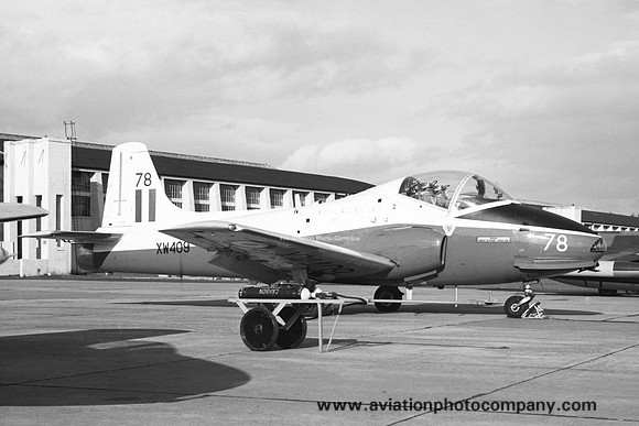 RAF 1 FTS Hunting Jet Provost T.5 XW409/78 (1972)
