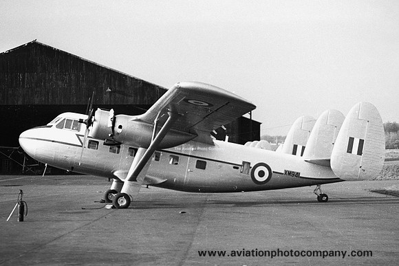 RAF SAL Twin Pioneer CC.1 XM941 at Prestwick