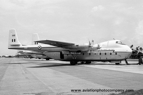 RAF 215 Squadron AWA Argosy C.1 XP446 (1966)