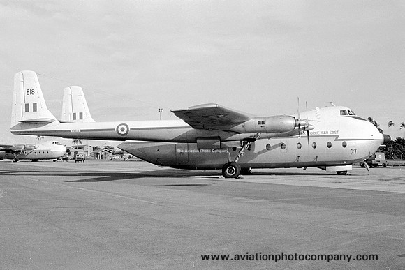 RAF 215 Squadron AWA Argosy C.1 XN818 (1966)