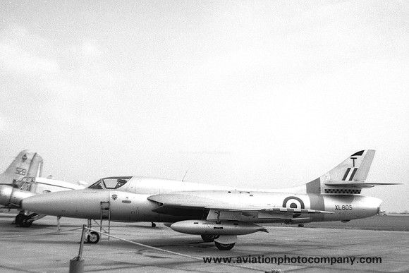 RAF 92 Squadron Hawker Hunter T.7 XL605/T (1959)