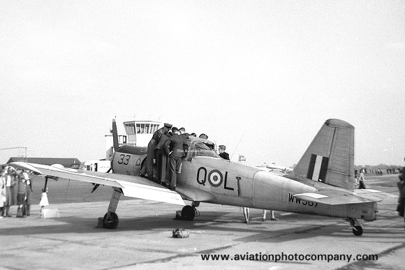 RAF 2 FTS Percival Provost T.1 WW398 (1959)