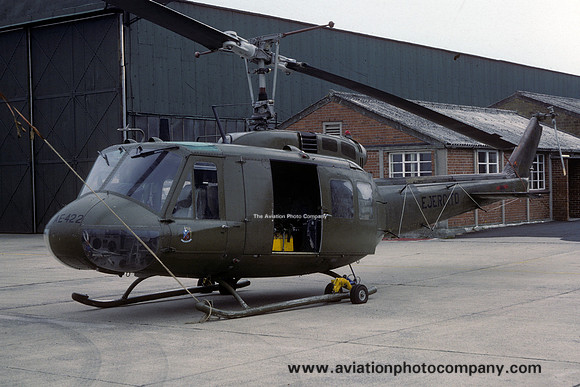 Argentinian Army Bell UH-1H AE-422 at RNAS Yeovilton (1982)