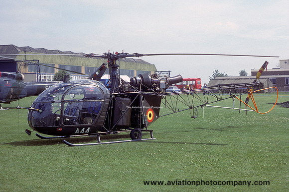 Belgian Army Sud Alouette II A-44 (1982)