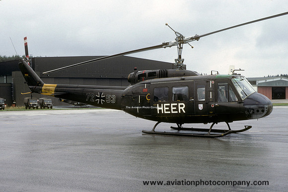 German Army HFR30 Bell/Dornier UH-1D Iroquois 72+53 (1982)