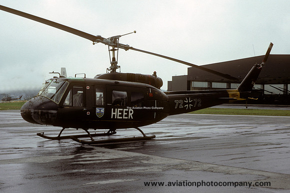 German Army HFR20 Bell/Dornier UH-1D Iroquois 72+72 (1982)