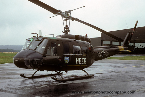 German Army HFR20 Bell/Dornier UH-1D Iroquois 72+83 (1982)