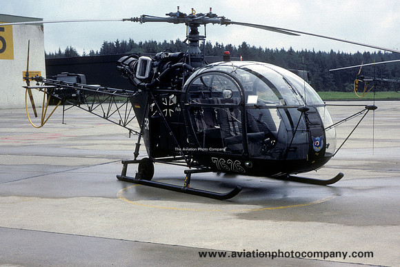 German Army HFS10 Sud Alouette II 76+26 (1982)