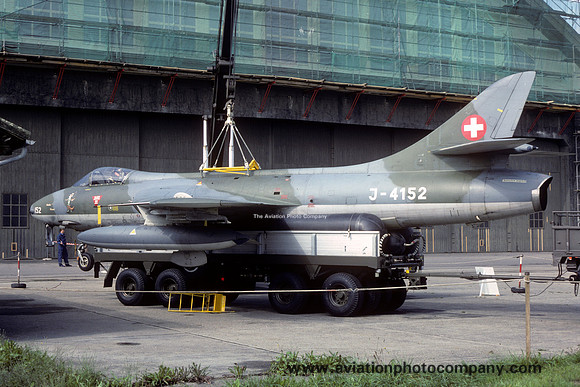 Swiss Air Force Hawker Hunter F.58A J-4152 (1982)