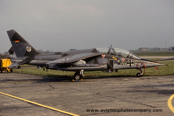 German Air Force JBG49 Dassault/Dornier Alpha Jet 40+13 (1982)
