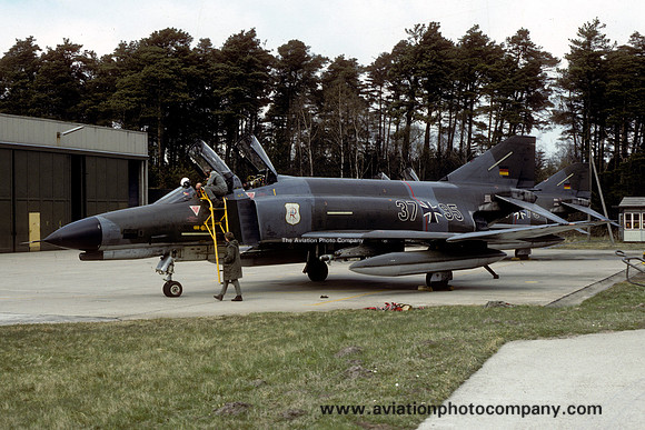 German Air Force JG71 McDonnell F-4F Phantom 37+95 (1982)