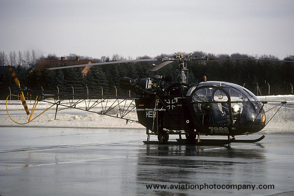 German Army HFS1 Sud Alouette II 76+89 (1982)