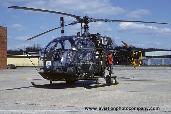 German Army HFS11 Sud Alouette II 76+53 (1982)