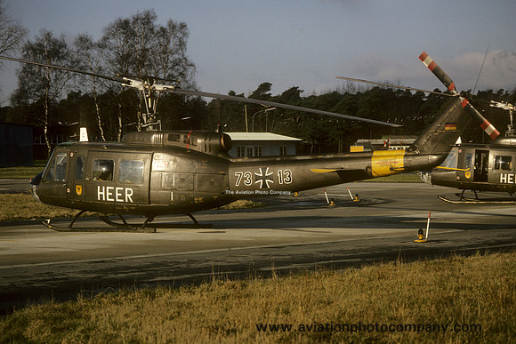 German Army LHFTR10 Bell/Dornier UH-1D Iroquois 73+13 (1982)