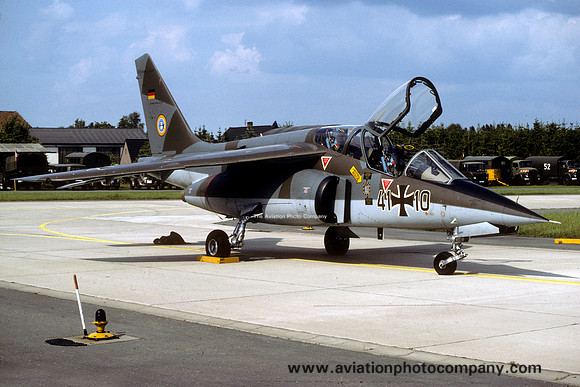 German Air Force JBG43 Dassault/Dornier Alpha Jet 41+10 (1982)
