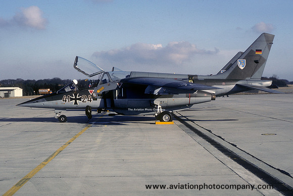 German Air Force JBG43 Dassault/Dornier Alpha Jet 41+24 (1982)