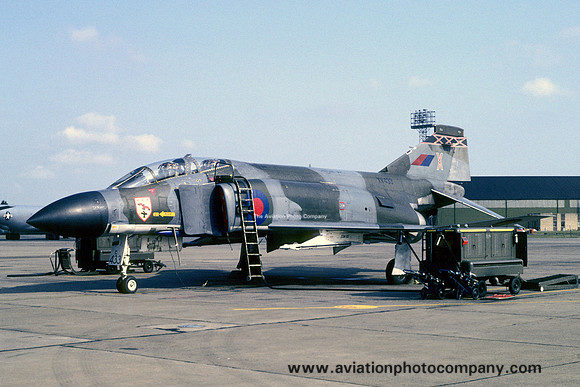 RAF 29 Squadron McDonnell F-4M Phantom FGR.2 XV433/X (1981)