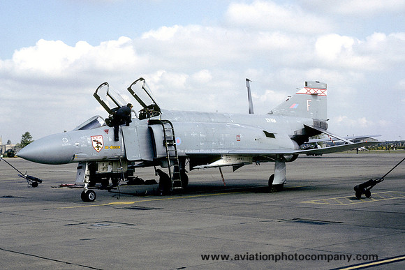 RAF 29 Squadron McDonnell F-4M Phantom FGR.2 XV491/F (1981)