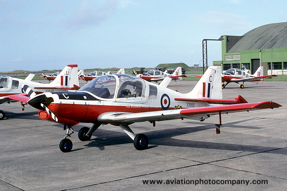 RAF Aberdeen UAS SAL Bulldog T.1 XX666/C (1982)