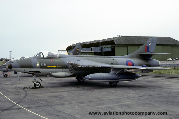 RAF 1 TWU Hawker Hunter FGA.9 XE624/G (1981)