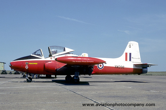 RAF 6 FTS Hunting Jet Provost T.5B XW296/Q (1984)